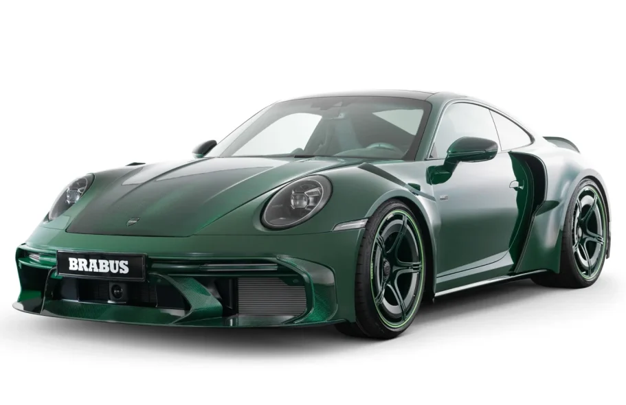 BRABUS 900 ROCKET R MEAN GREEN - Porsche 911 Turbo S Coupé