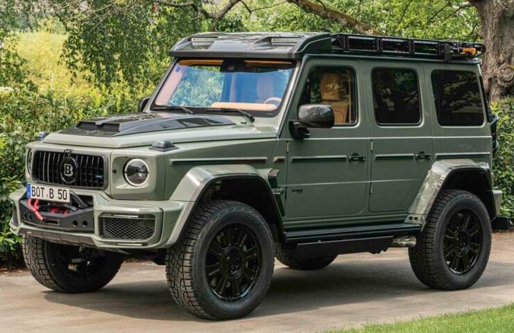 BRABUS 800 4x4² STEALTH GREEN - Mercedes-AMG G 63 4x4² (W 463A)